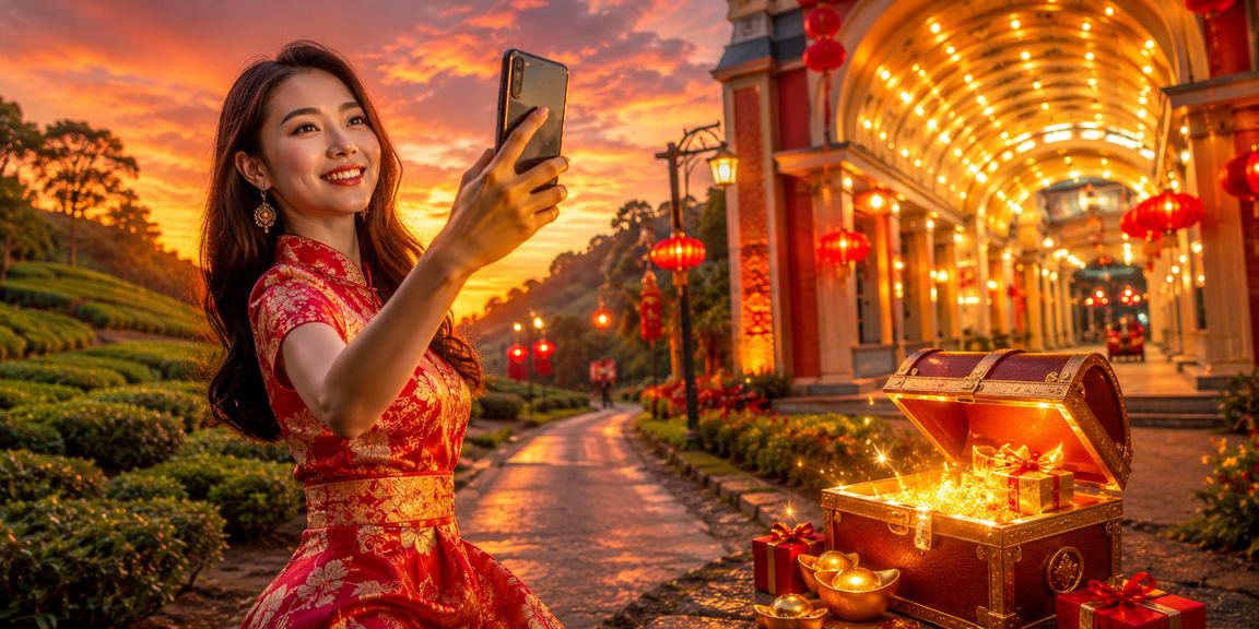 Pemain Malaysia menggunakan telefon pintar untuk tuntut bonus kasino bergaya Melayu
